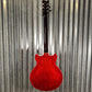 Westcreek 333 Semi Hollow Body 335 Transparent Red Guitar #0243 Used