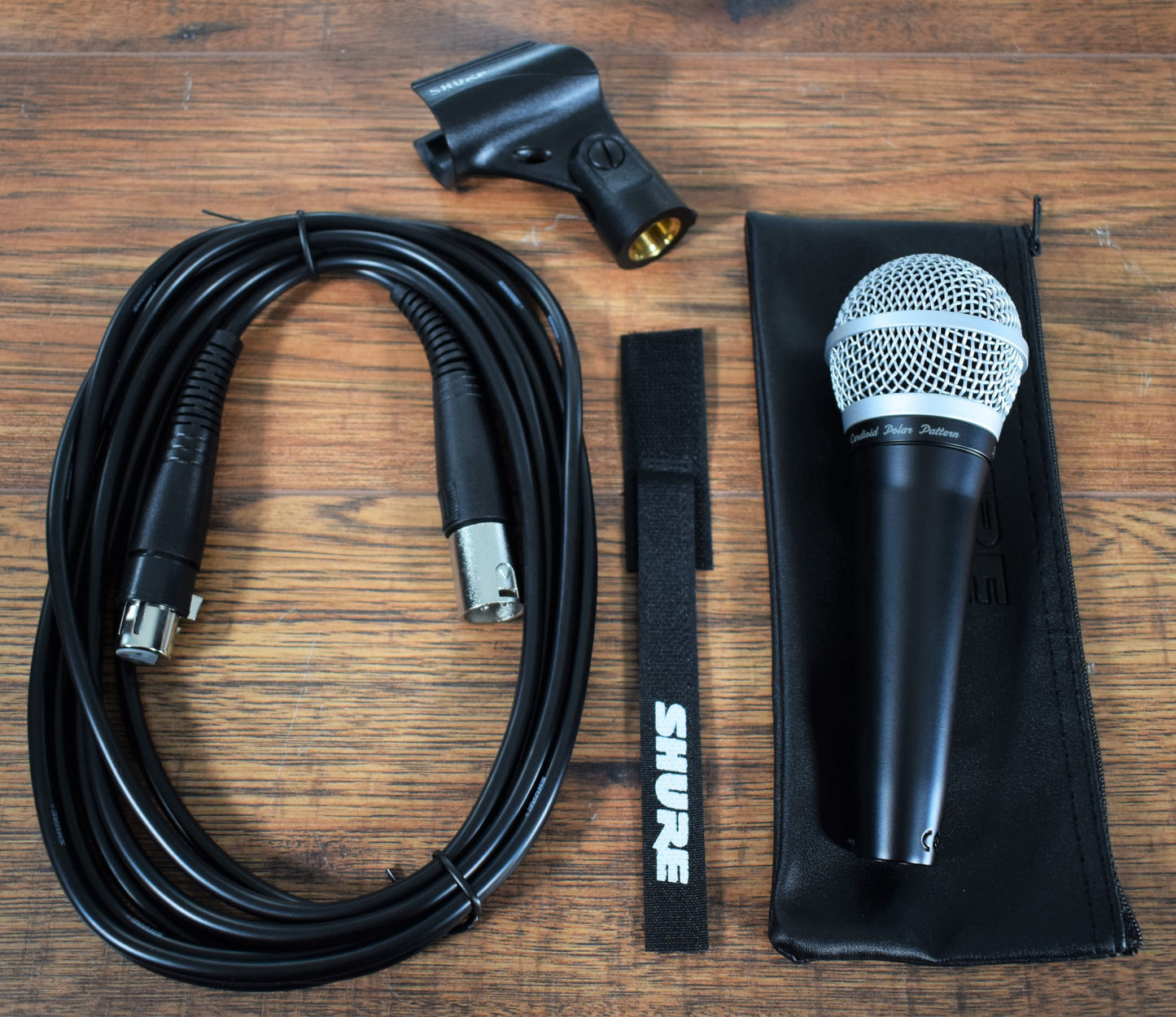 Shure PGA48-XLR Cardioid Dynamic Vocal Microphone Demo