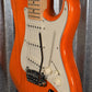 G&L USA Legacy Clear Orange Maple Satin Neck Guitar & Case #5304