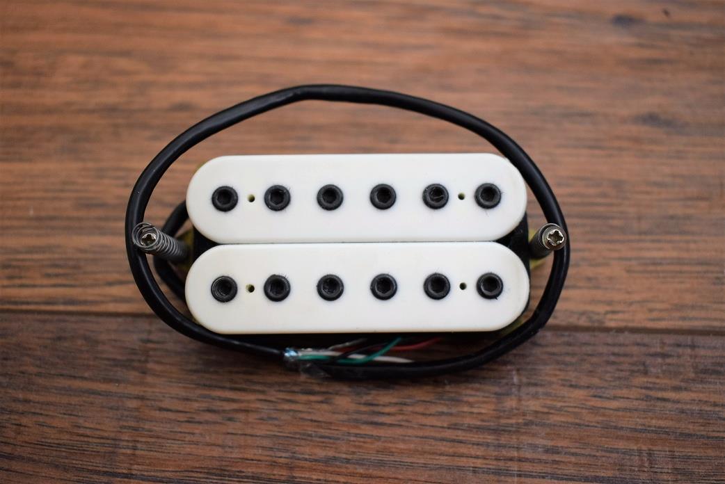 Dimarzio PAF Pro DP151 4 Conductor White Humbucker Pickup Used