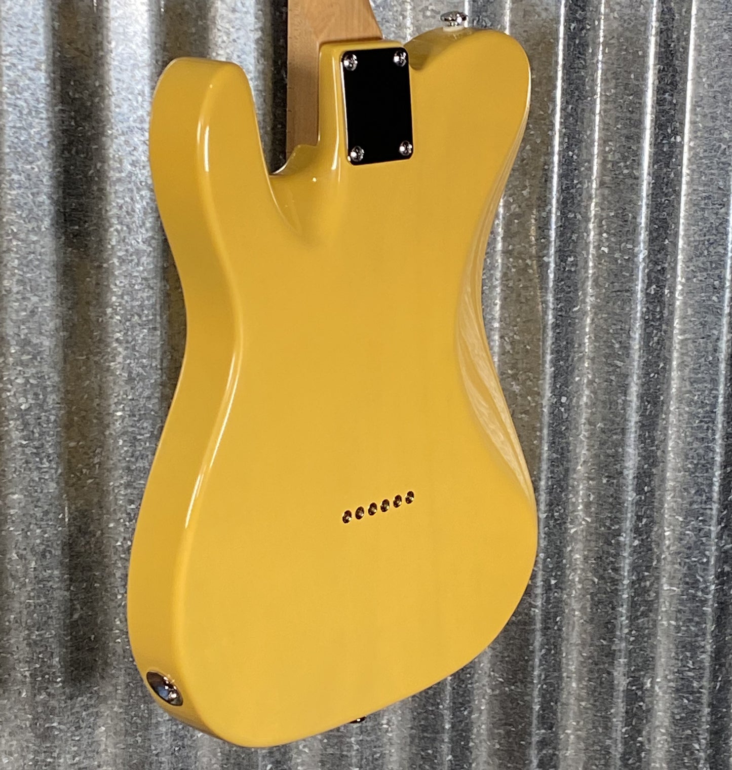 Musi Virgo Classic Telecaster Empire Yellow Guitar #0497 Used