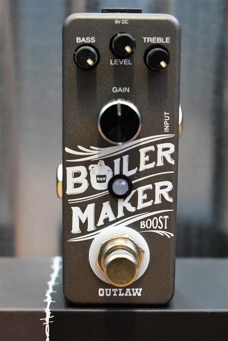 Outlaw Effects Boilermaker Boost 20db  Guitar Effect Pedal