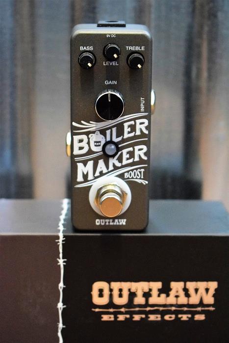 Outlaw Effects Boilermaker Boost 20db  Guitar Effect Pedal