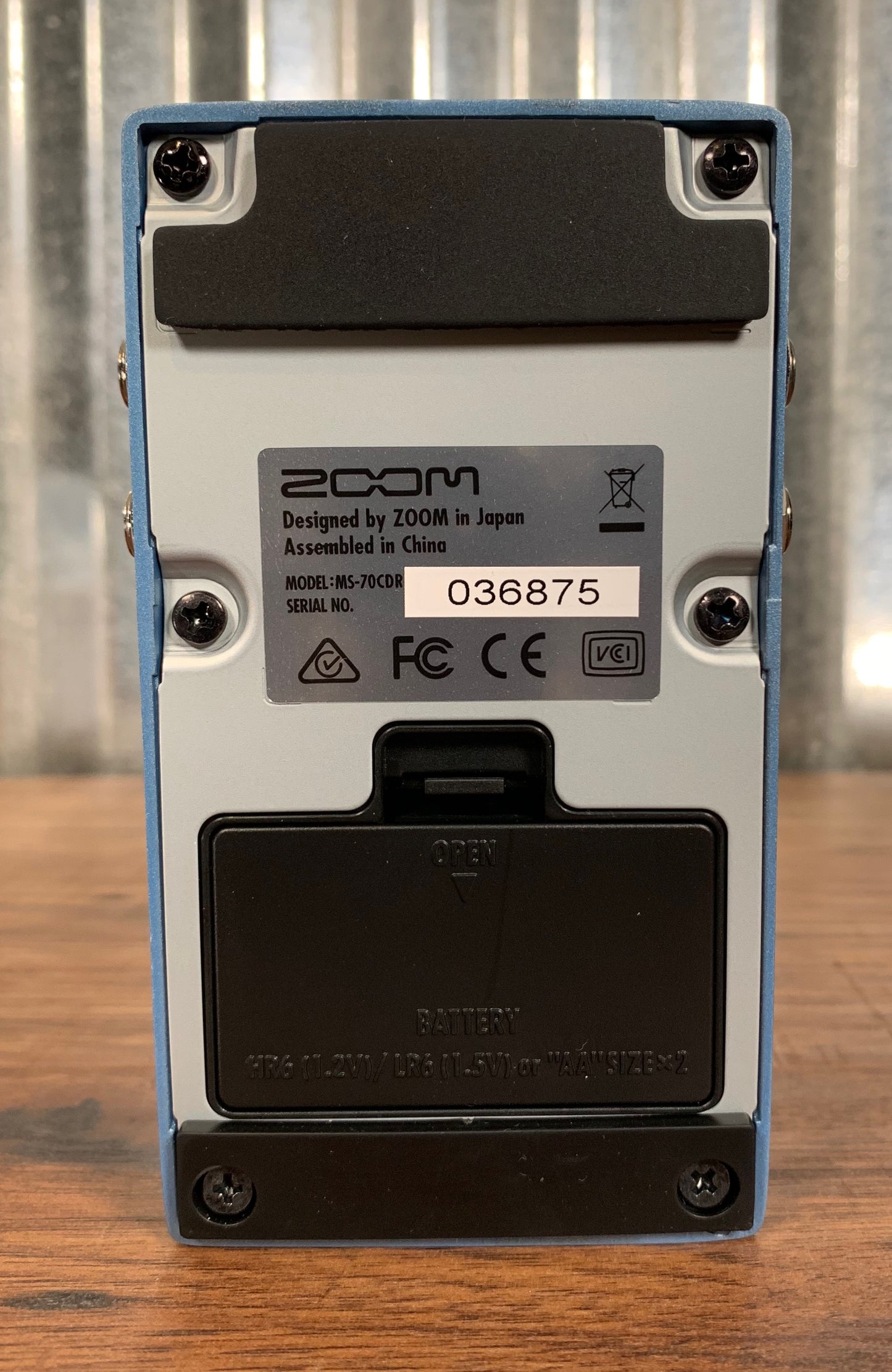 Zoom MS-70CDR MulitStomp Programmable Chorus Delay Reverb Guitar Effect Pedal