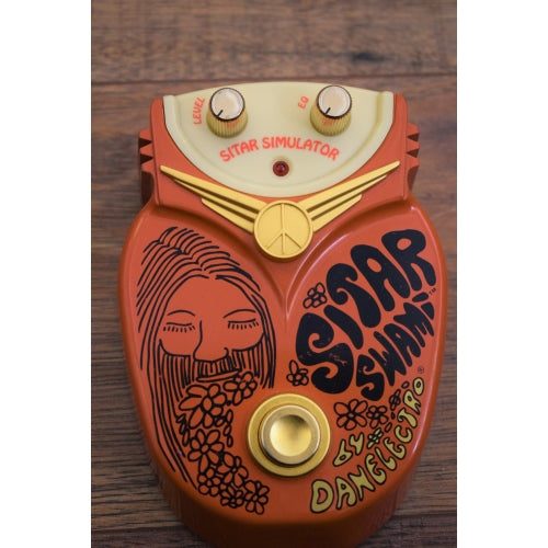 Danelectro Sitar Swami Synth Guitar Effect Pedal Used