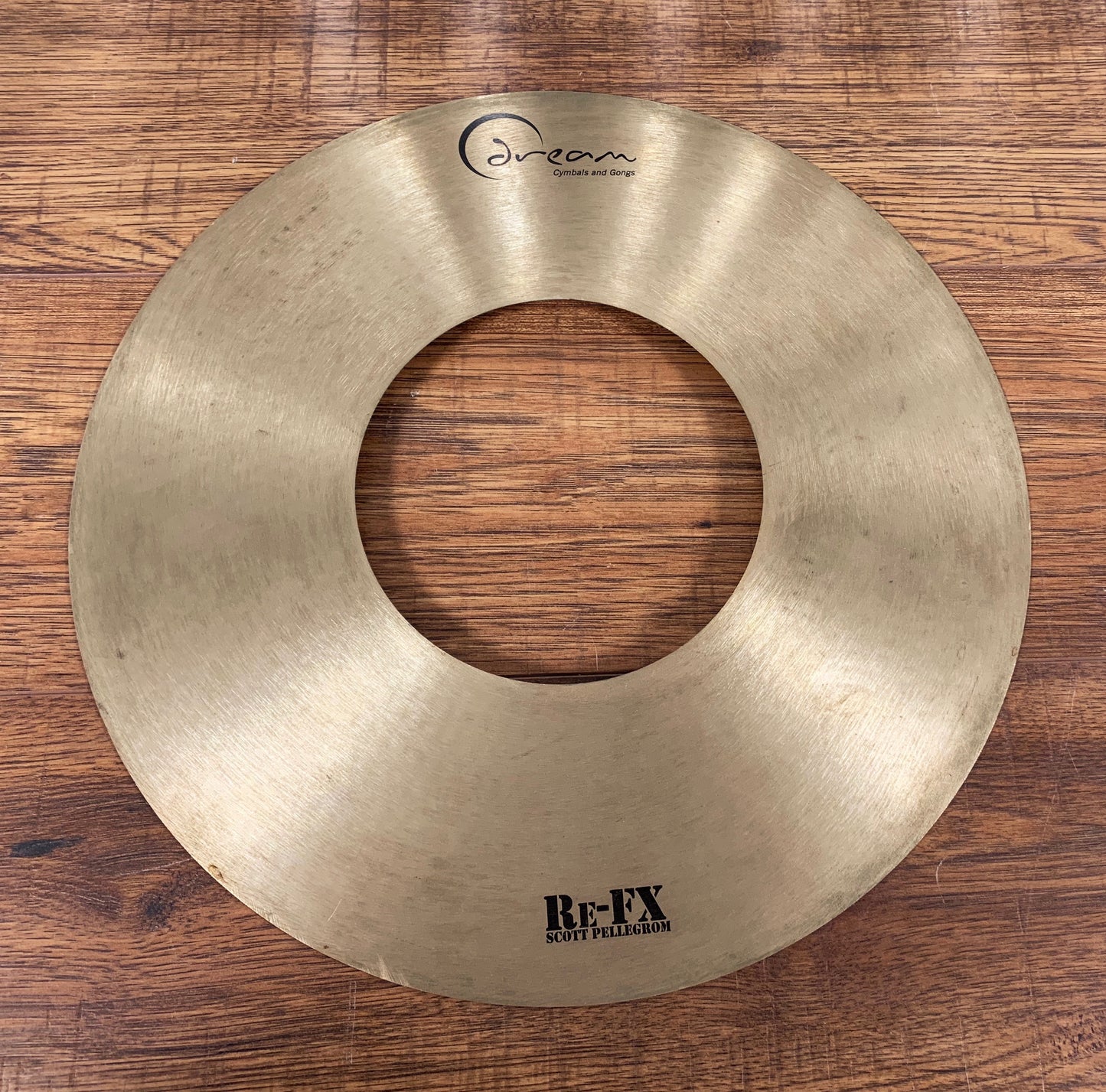 Dream Cymbals REFX-NC14 Recycled RE-FX Series Scott Pellegrom 14" Double Wide Crop Circle No Jingles