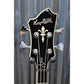 Hagstrom SUSWEB-BLK Super Swede Bass Gloss Back Bass Guitar & Case Demo #0230
