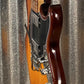 G&L USA Fullerton Deluxe Skyhawk HH Old School Tobacco Sunburst Guitar & Bag #9106