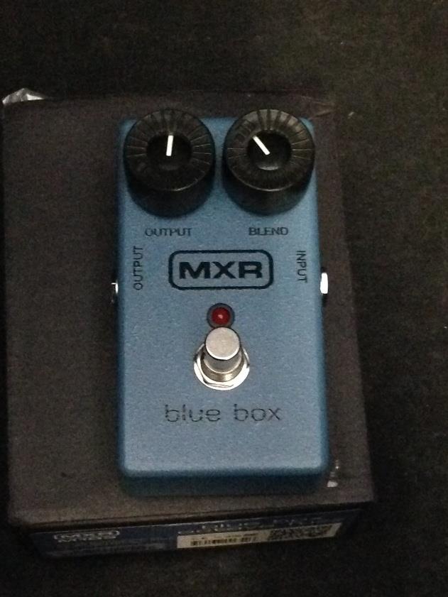 MXR M103 Blue Box Octave Fuzz Distortion Guitar Effect Pedal #2