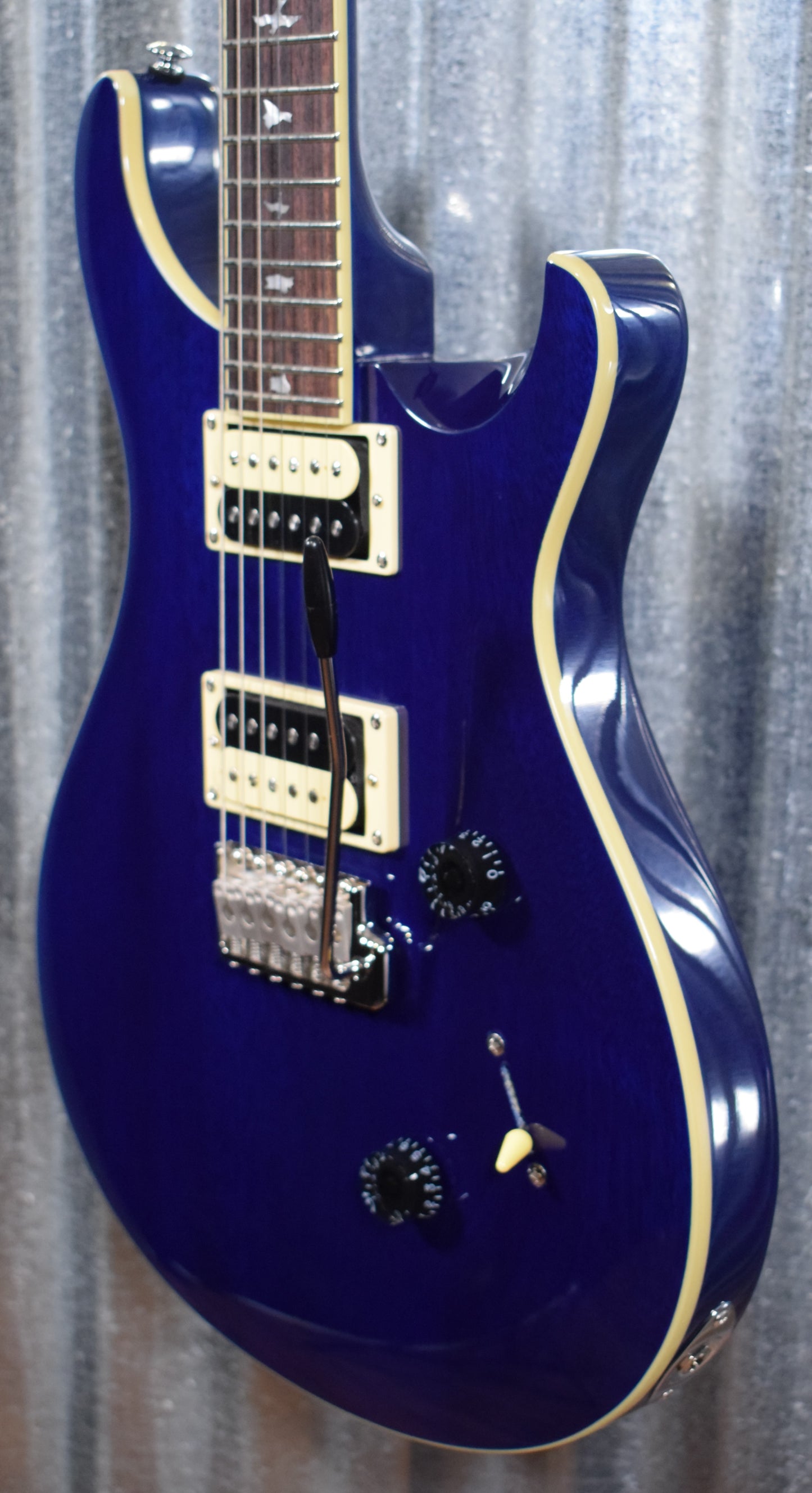 PRS Paul Reed Smith SE Standard 24 Translucent Blue Electric Guitar & Bag #2894