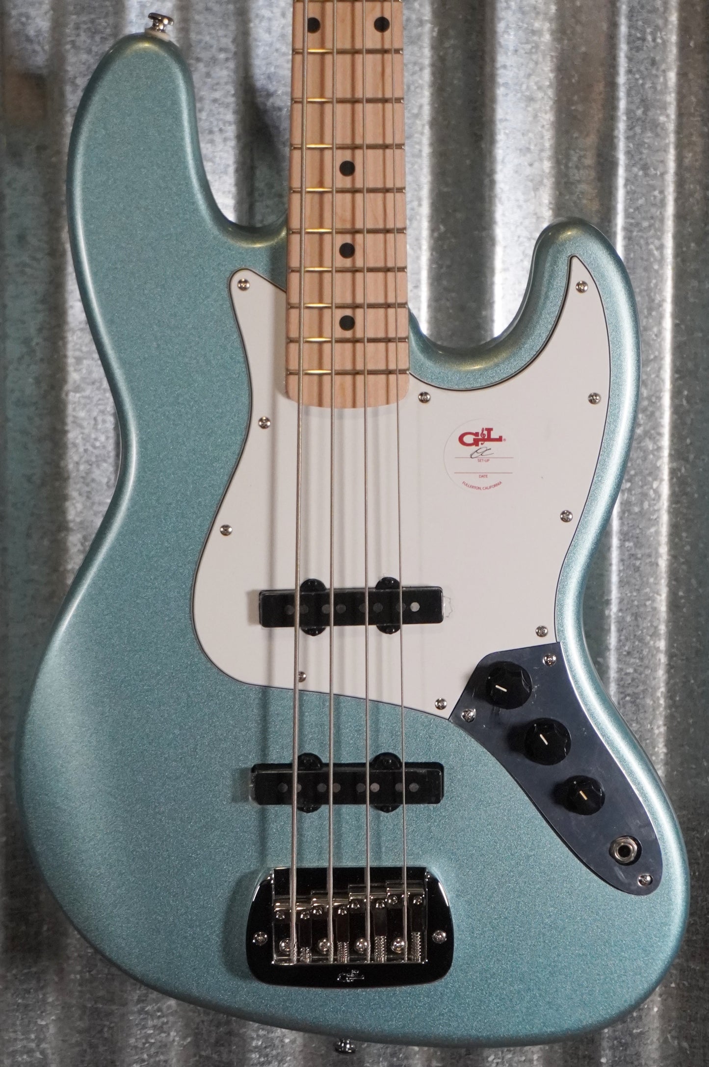 G&L Tribute JB Seafoam Pearl Green 4 String Bass #3732 Used