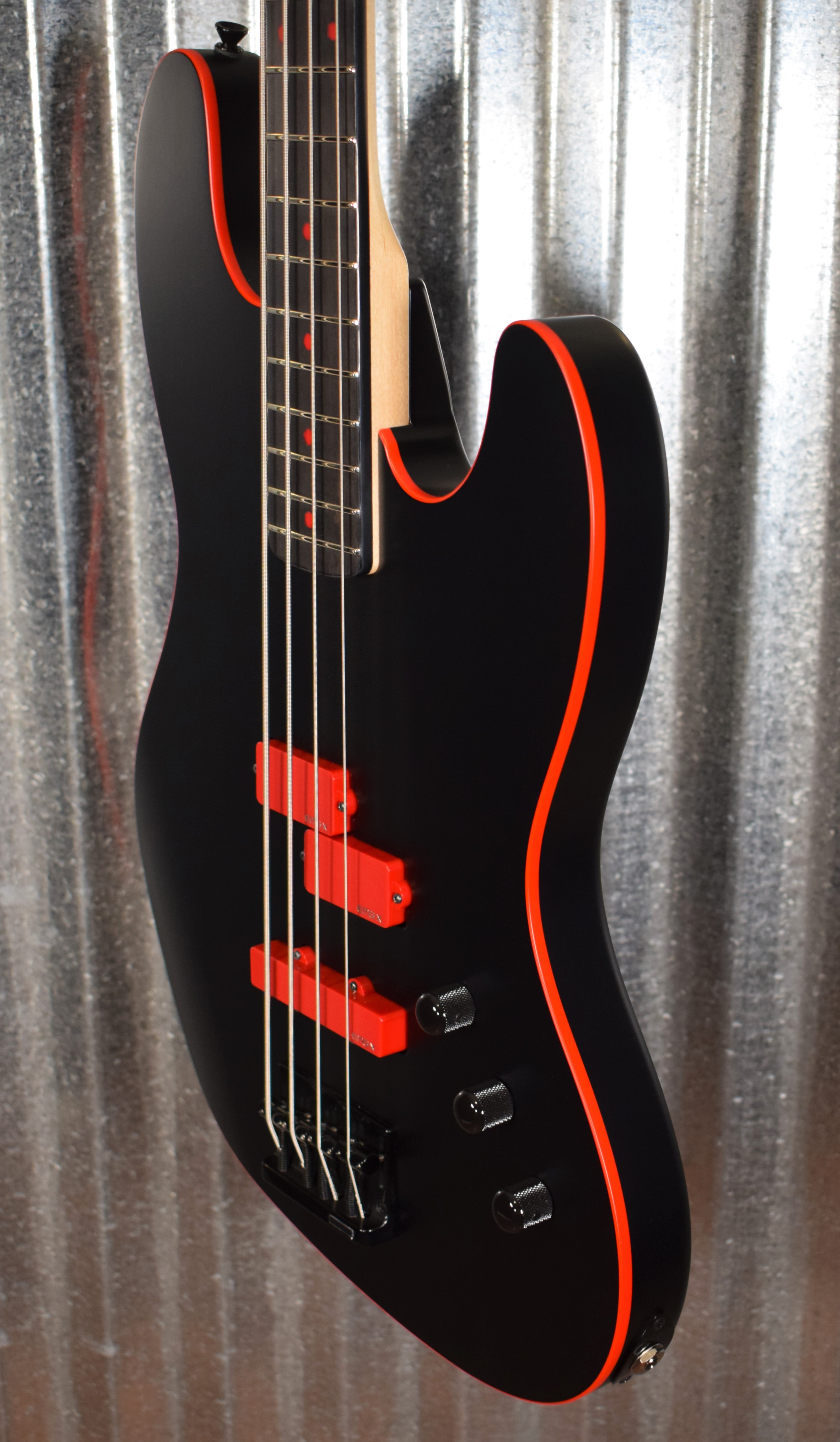 ESP Custom Shop Japan Frank Bello J-4 Black Satin 4 String