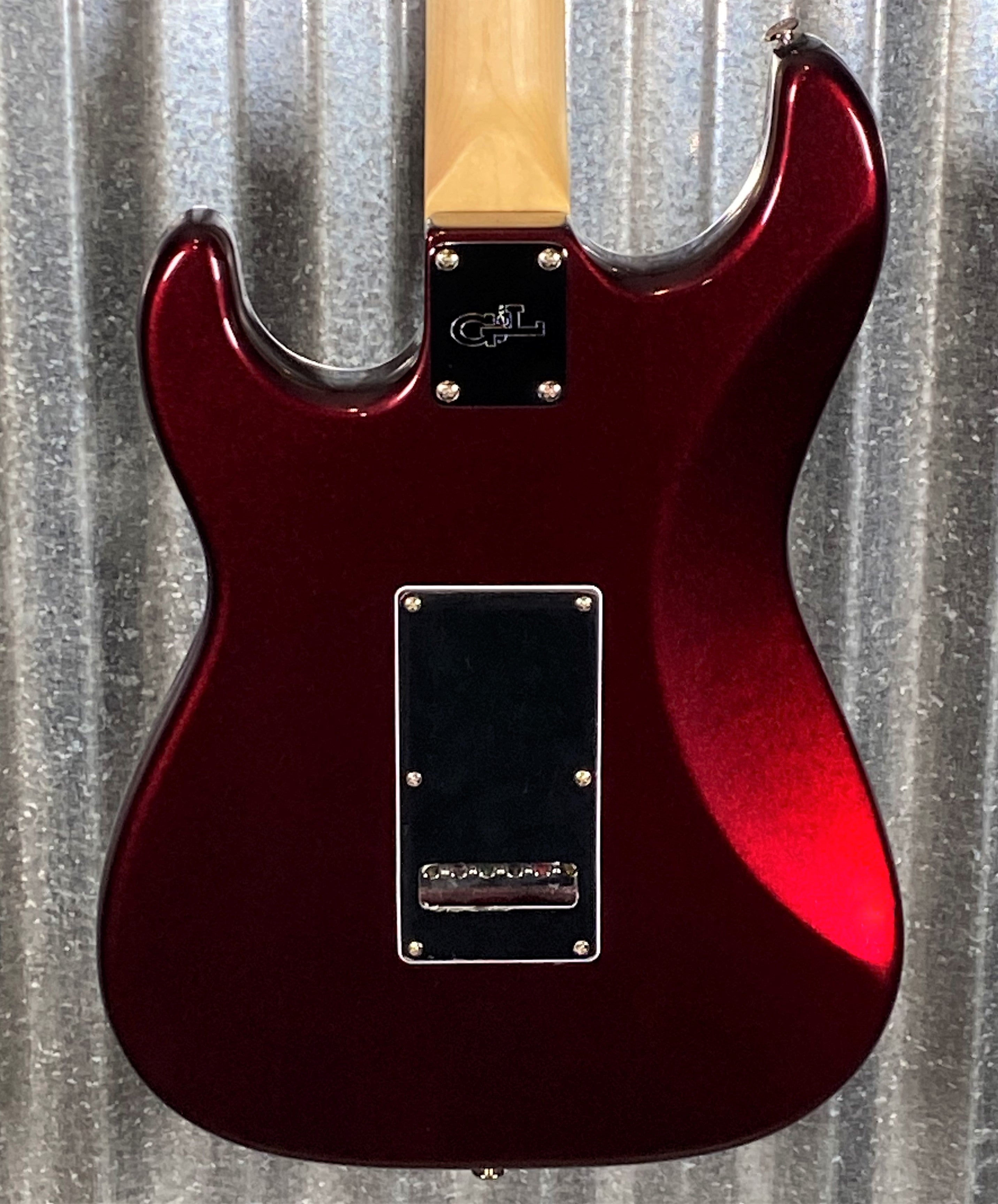 G&L USA 2022 Fullerton Deluxe Legacy HB Ruby Red Metallic