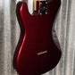 G&L USA 2023 Custom ASAT Classic Bluesboy Ruby Red Metallic Guitar & Bag #1201 Used