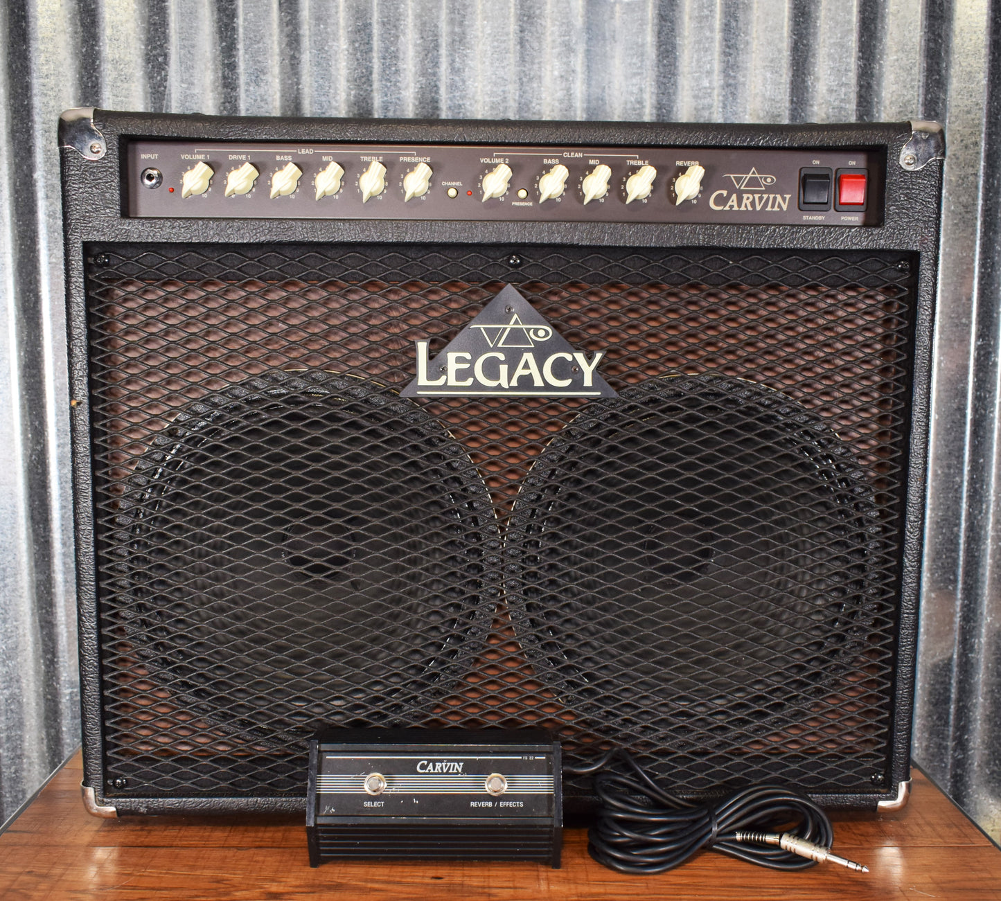 Carvin Legacy VL212 100 Watt 2x12" Two Channel All Tube Guitar Combo Amplifier Used