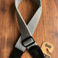 Levy's MT8-WHT 2" Adjustable Tweed Guitar & Bass Strap White