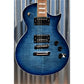 ESP LTD EC-256FM Cobalt Blue Flame Top Guitar LEC256CB & Case #0948