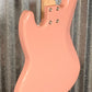 G&L USA JB Shell Pink 4 String Bass & Case #8200