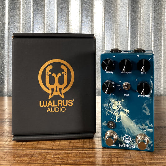 Walrus Audio Fathom Multi-Function Reverb Guitar Effect Pedal