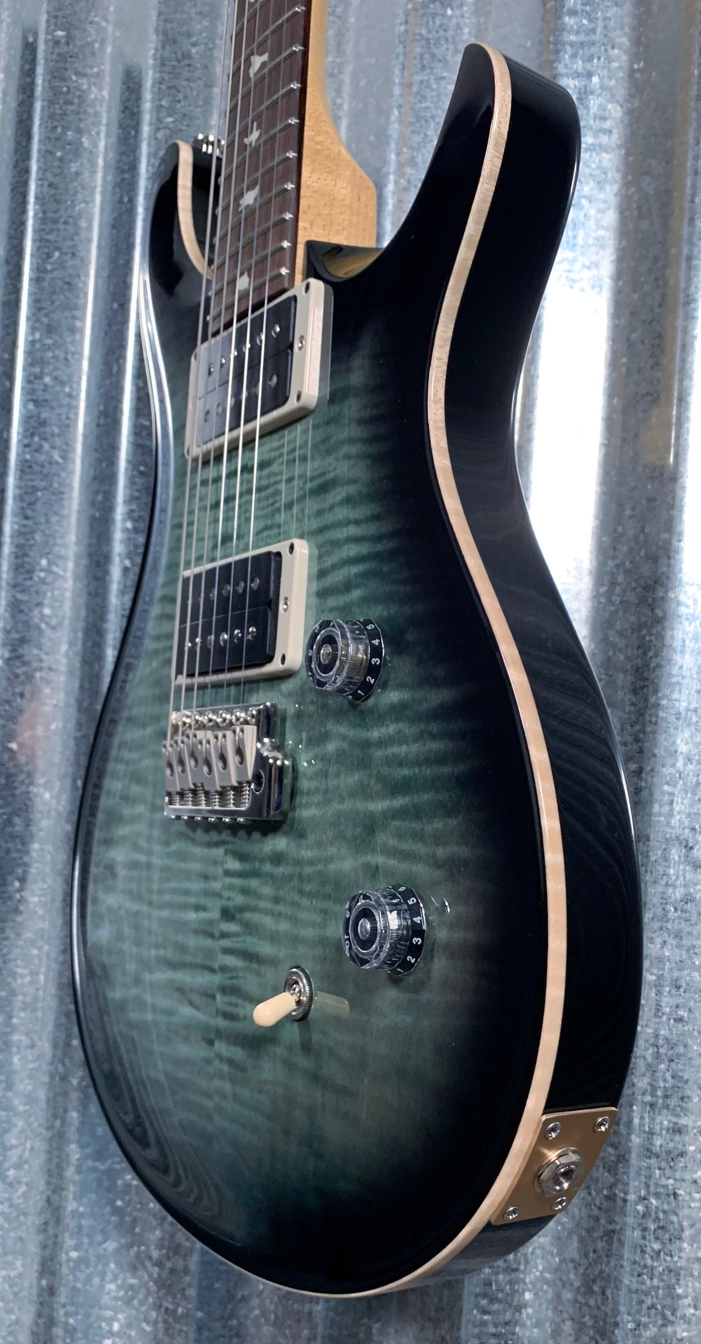 PRS Paul Reed Smith CE 24 Custom LTD Trampas Green Smoke Wrap Guitar & Bag 2018 #5995