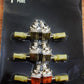 Gibson Guitars USA PMMH-010 Deluxe Pearloid Tuning Machine Set of Six 3+3