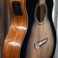 Washburn Bella Tono Studio Vite S9V Charcoal Burst Acoustic Electric Guitar #0895