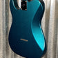 G&L USA 2023 Custom ASAT Classic Emerald Blue Metallic Guitar & Bag #1206 Used