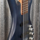 Warwick RockBass Corvette Basic Active 5 String Bass Ocean Blue & Bag #3620