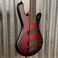 Spector NS Pulse II 5 String Bass Black Cherry Matte NSPULSE5BCM #1415