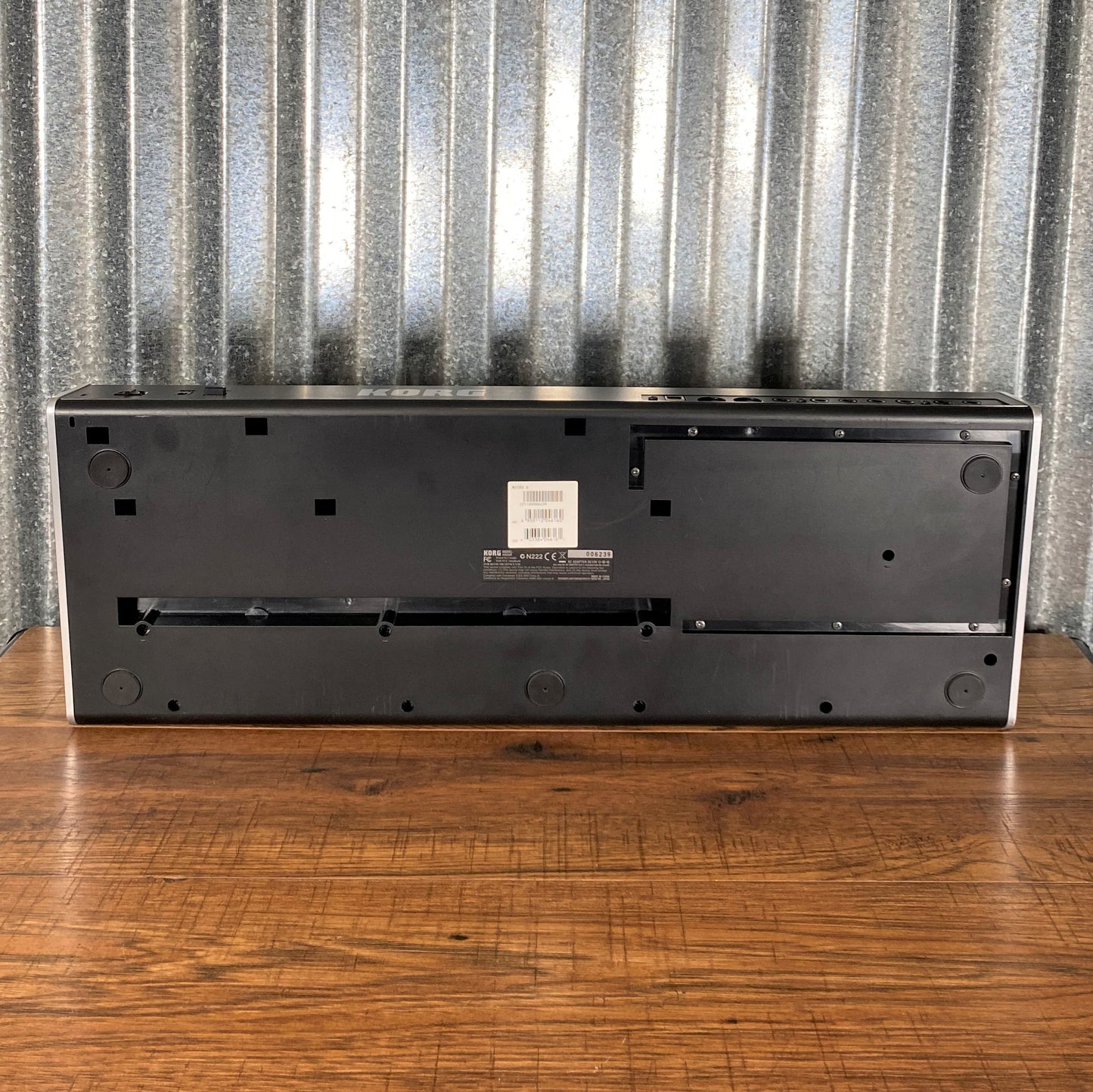 Korg MicroX 25 Key Tabletop Synthesizer Controller & Case Used