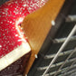Jet JS500RDS HH Strat Style Guitar Bound Red Sparkle Blem #0008