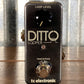 TC Electronic Ditto Looper Guitar Effect Pedal Used