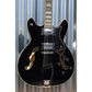 Hagstrom Viking DLX12 Deluxe 12 String Semi Hollow Electric Guitar Black #0201
