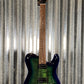 Musi Virgo Fusion Telecaster HH Deluxe Tremolo Greenburst Guitar #5034 Used