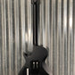 ESP LTD EC Black Metal Eclipse Seymour Duncan Black Satin Guitar LECBKMBLKS #0863 Used