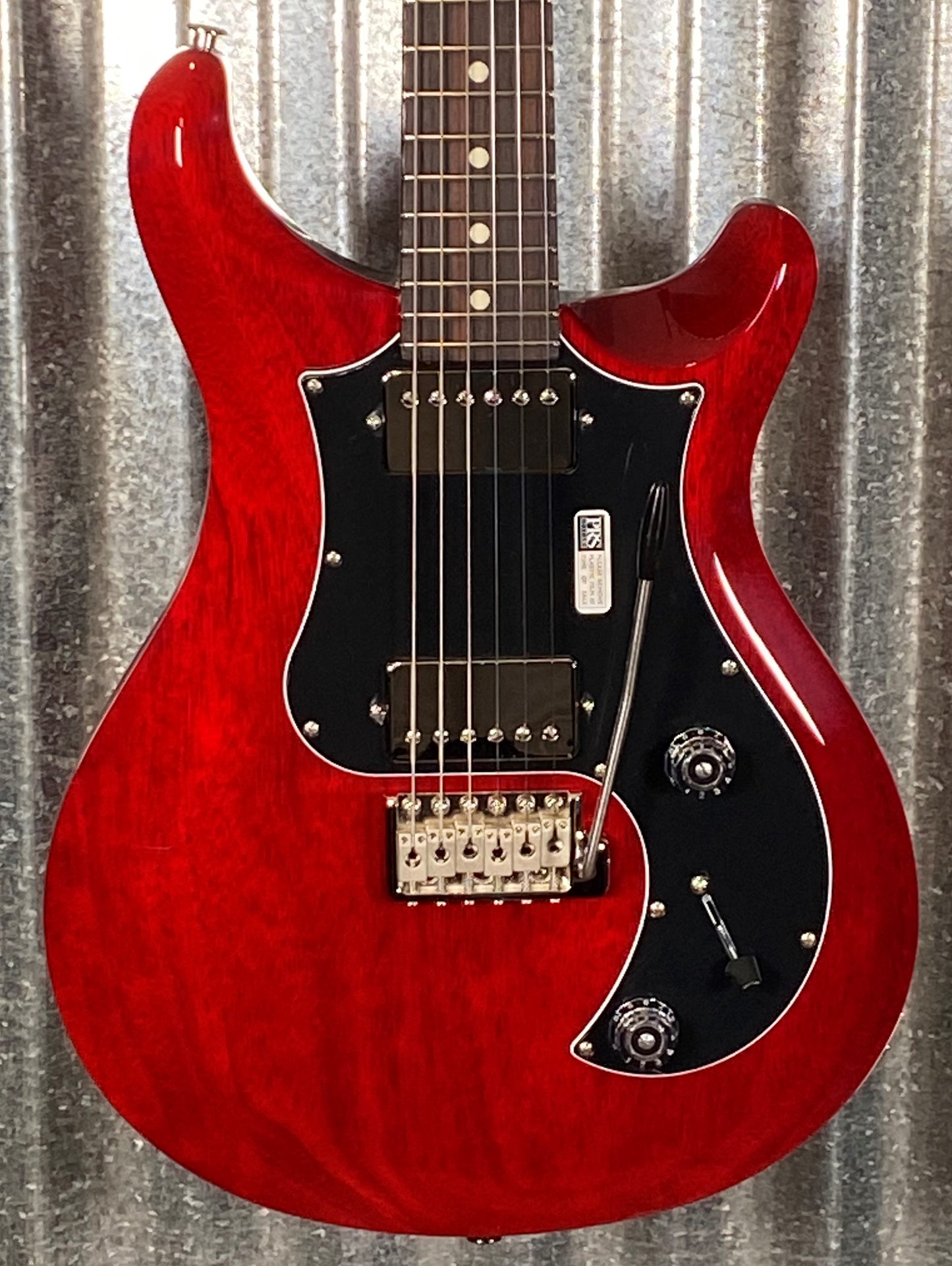 PRS Paul Reed Smith USA S2 Standard 22 Vintage Cherry Guitar & Bag #4086 Demo