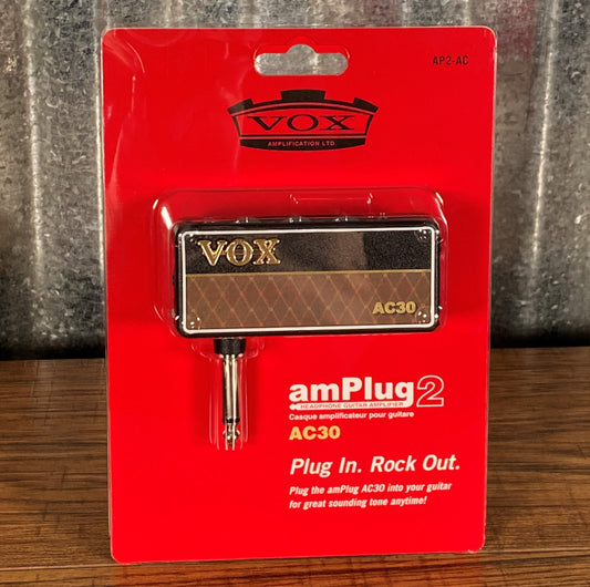 VOX amPlug AC30 G2 Plug In Guitar Practice Headphone Amplifier AP2AC