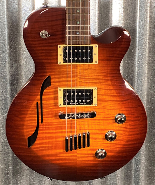 Yamaha AES620HB Semi Hollow Old Violin Sunburst Guitar #0385 Used