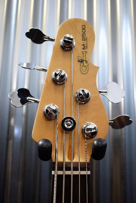G&L Tribute M-2500 5 String Electric Bass Honeyburst M2500 #2109