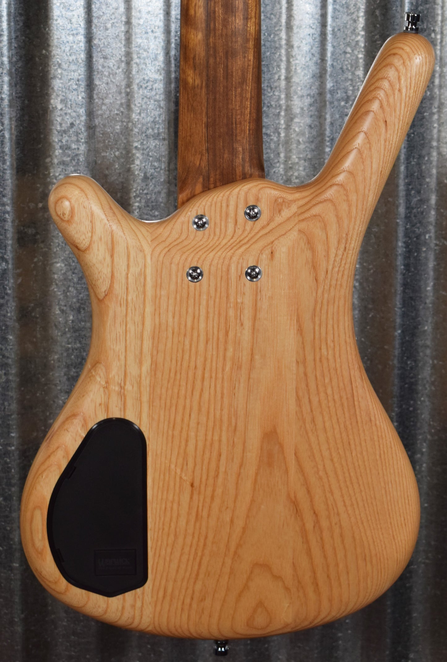 Warwick German Pro Series Corvette 5 String Active Bass Natural Ash & Bag #9020