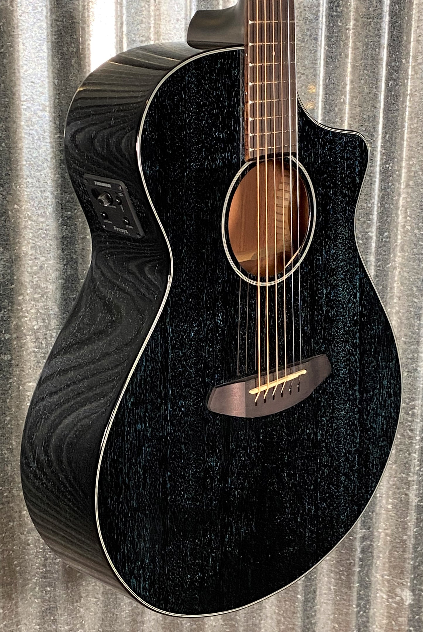 Breedlove Rainforest S Concert Midnight Blue CE Mahogany Acoustic Electric Guitar RFCN54CEAMAM #0818