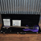 G&L USA JB-5 Royal Purple 5 String Jazz Bass Rosewood Satin Neck & Case #6209