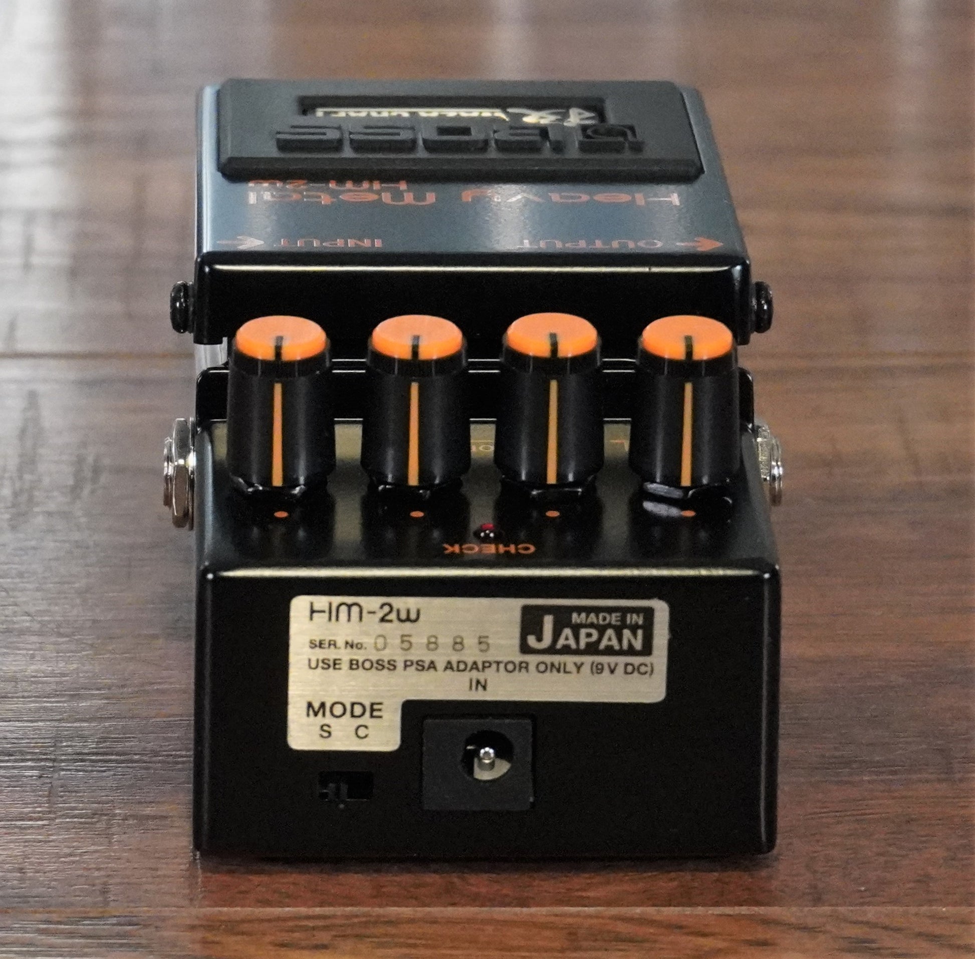 boss hm 2 heavy metal pedal Boss HM-2W Waza Craft Heavy Metal Pedal