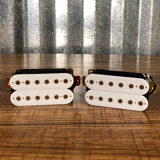 Guitar Project Parts Humbucker Pickup Set White