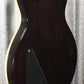 Hamer Archtop Flame Trans Black Double Cut Guitar SATF-TBK #0131