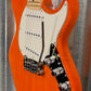 G&L Guitars USA Fullerton Deluxe Skyhawk Clear Orange Guitar & Case 2019 #5115