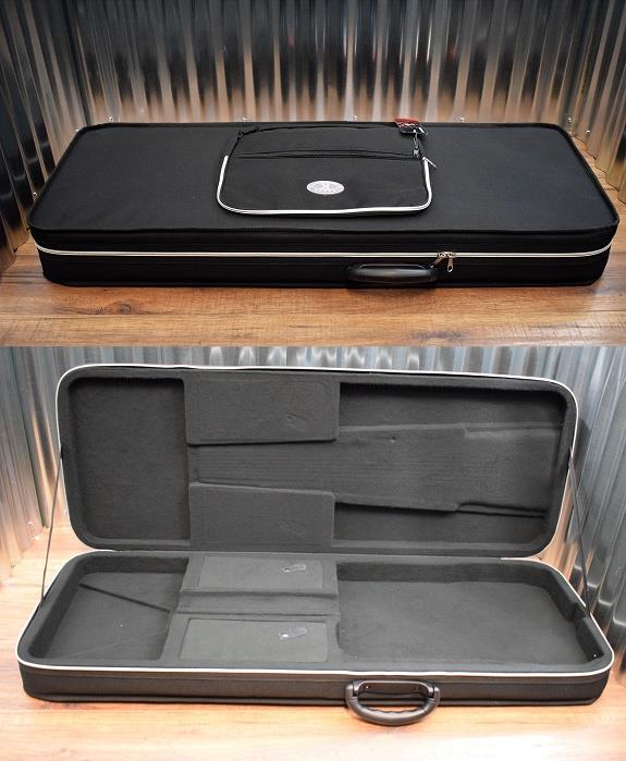 Kaces KPG-207 Xpress Series Boutique Style Polyfoam Black Guitar Soft Side Case