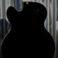 Hagstrom Tremar HJ-500 Hollow Body Guitar Gloss Black #0110 Demo