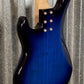 G&L USA LB-100 Blueburst 4 String Bass & Case LB100 #7296