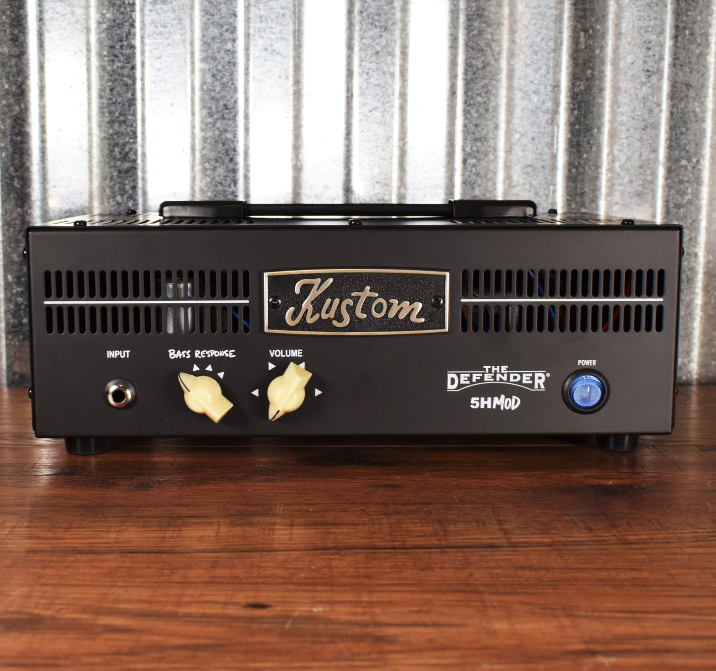 Kustom Amplification Defender 5HMOD 5 Watt All Tube Guitar Amplifier Head Demo